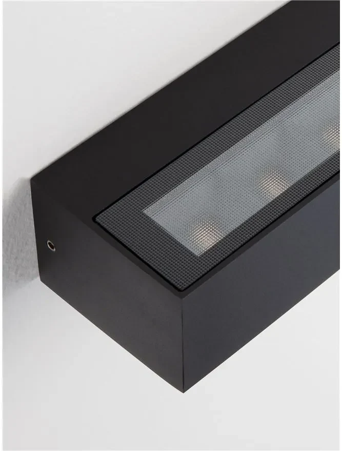 Aplică exterior PRISMATIC LED 11 W, 220-240 V, 467 lm, 2200-2700-3200-4000K, IP65, dimmabil prin DIP switch, aluminiu 7