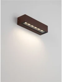 Aplică exterior PRISMATIC LED 6 W, 220-240 V, 213 lm, 2200-2700-3200-4000K, IP65, dimmabil prin DIP switch, aluminiu