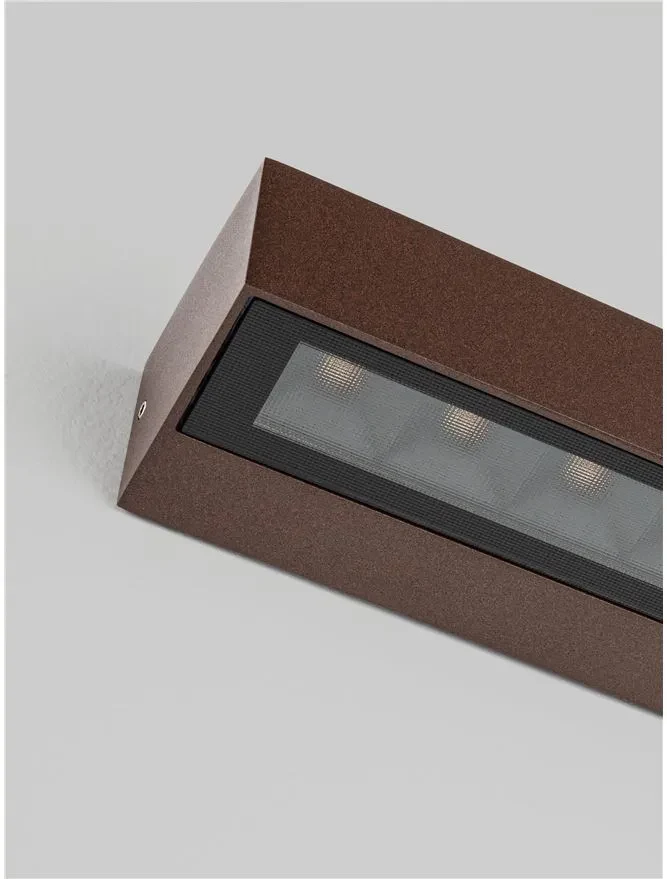 Aplică exterior PRISMATIC LED 6 W, 220-240 V, 213 lm, 2200-2700-3200-4000K, IP65, dimmabil prin DIP switch, aluminiu 7