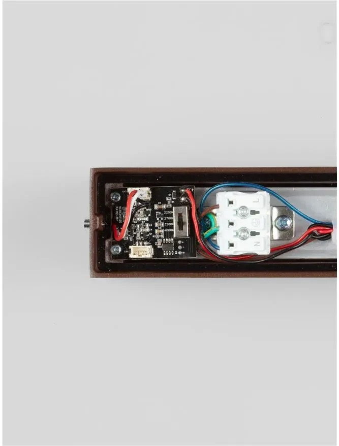 Aplică exterior PRISMATIC LED 6 W, 220-240 V, 213 lm, 2200-2700-3200-4000K, IP65, dimmabil prin DIP switch, aluminiu 8