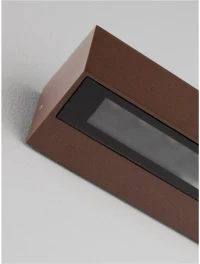 Aplică exterior PRISMATIC LED 16 W, 220-240 V, 445 lm, 2200-2700-3200-4000K, IP65, dimmabil prin DIP switch, aluminiu 8