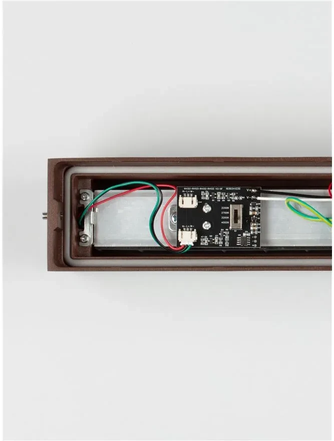 Aplică exterior PRISMATIC LED 16 W, 220-240 V, 445 lm, 2200-2700-3200-4000K, IP65, dimmabil prin DIP switch, aluminiu 9