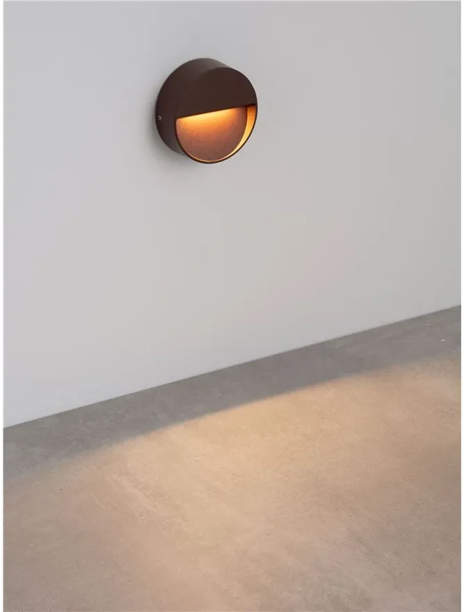 Aplică exterior SETE LED 3 W, 220-240 V, 73 lm, 2200-2700-3200-4000K, IP65, dimmabil prin DIP switch, aluminiu 6