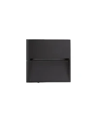 Aplică exterior TIL LED 3 W, 220-240 V, 83 lm, 2200-2700-3200-4000K, IP65, dimmabil prin DIP switch, aluminiu 2