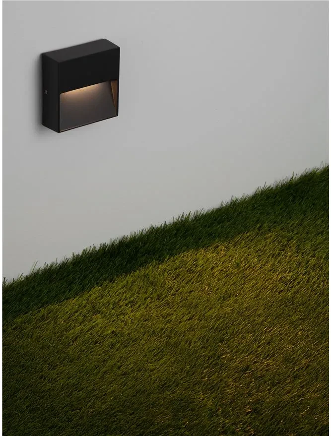Aplică exterior TIL LED 3 W, 220-240 V, 83 lm, 2200-2700-3200-4000K, IP65, dimmabil prin DIP switch, aluminiu 6