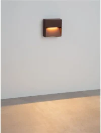 Aplică exterior TIL LED 3 W, 220-240 V, 83 lm, 2200-2700-3200-4000K, IP65, dimmabil prin DIP switch, aluminiu 6