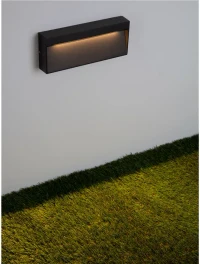 Aplică exterior DRAT LED 7 W, 220-240 V, 233 lm, 2200-2700-3200-4000K, IP65, dimmabil prin DIP switch, aluminiu