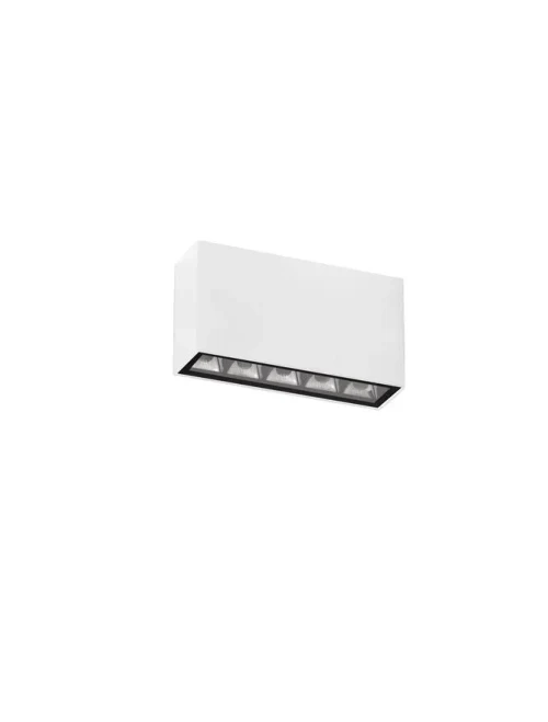 Plafonieră exterior JAX LED 7 W, 220-240 V, 560 lm, 3000K, IP65, aluminiu și sticlă