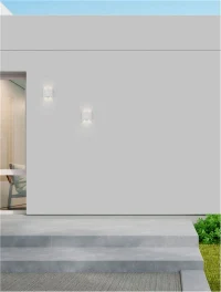 Aplică exterior DUOMO LED 5 W, 220-240 V, 400 lm, 3000K, IP54, policarbonat și aluminiu