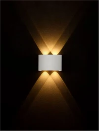Aplică exterior DUOMO LED 5 W, 220-240 V, 400 lm, 3000K, IP54, policarbonat și aluminiu 5