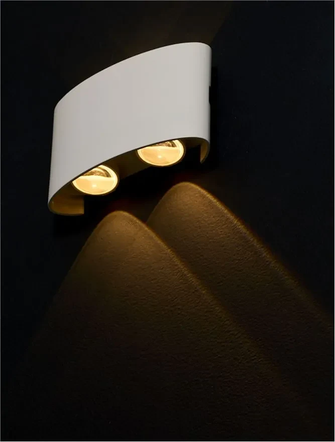 Aplică exterior DUOMO LED 5 W, 220-240 V, 400 lm, 3000K, IP54, policarbonat și aluminiu 6