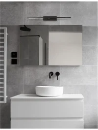 Aplică MONDRIAN LED 20 W, 220-240 V, 1615 lm, 3000K, IP44, aluminiu și acril
