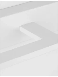 Aplică MONDRIAN LED 12 W, 220-240 V, 913 lm, 3000K, IP44, aluminiu și acril 5
