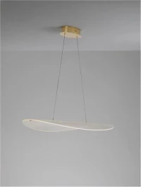 Suspensie AGOS LED 32 W, 230 V, 2156 lm, 3000K, IP20, dimmabil Triac, aluminiu și acril 3