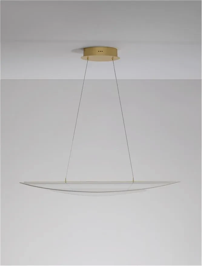 Suspensie AGOS LED 32 W, 230 V, 2156 lm, 3000K, IP20, dimmabil Triac, aluminiu și acril 4