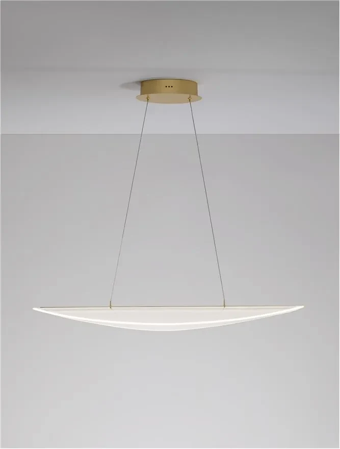 Suspensie AGOS LED 32 W, 230 V, 2156 lm, 3000K, IP20, dimmabil Triac, aluminiu și acril 5