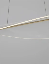Suspensie AGOS LED 32 W, 230 V, 2156 lm, 3000K, IP20, dimmabil Triac, aluminiu și acril 6