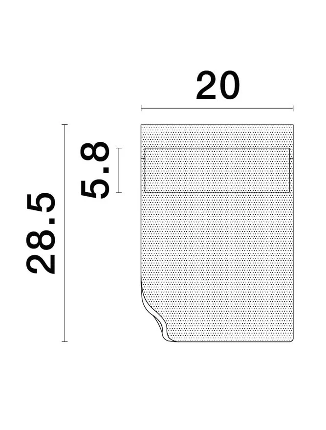 Aplică ARGO LED 6 W, 230 V, 421 lm, 3000K, IP20, aluminiu și acril 2