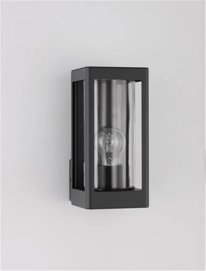 Aplică exterior FIGO E27, 1x12 W, 110-240 V, IP54, aluminiu și sticlă 2