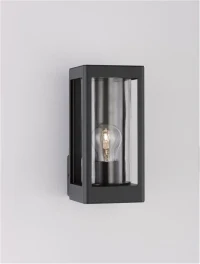 Aplică exterior FIGO E27, 1x12 W, 110-240 V, IP54, aluminiu și sticlă 3