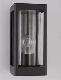Aplică exterior FIGO E27, 1x12 W, 110-240 V, IP54, aluminiu și sticlă 4