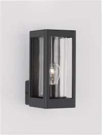 Aplică exterior FIGO E27, 1x12 W, 110-240 V, IP54, aluminiu și sticlă 5