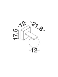 Aplică exterior ORACLE LED 9 W, 220-240 V, 425 lm, 3000K, IP65, aluminiu și sticlă 5