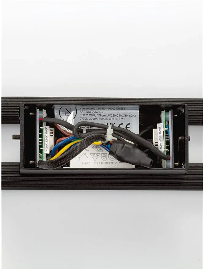 Aplică BRILLIA LED 11 W, 220-240 V, 379 lm, 2700-3000-4000K, IP20, dimmabil Triac prin DIP switch, aluminiu 7