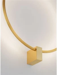 Aplică CERCIO LED 21 W, 220-240 V, 1050 lm, 2700-3000-4000K, IP20, dimmabil Triac prin DIP switch, aluminiu și alamă 5