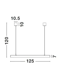 SMART%20LINA LED 16 W, 220-240 V, 960 lm, 4000K, IP20, UGR <8, CRI ≥90, dimmabil, aluminiu 6