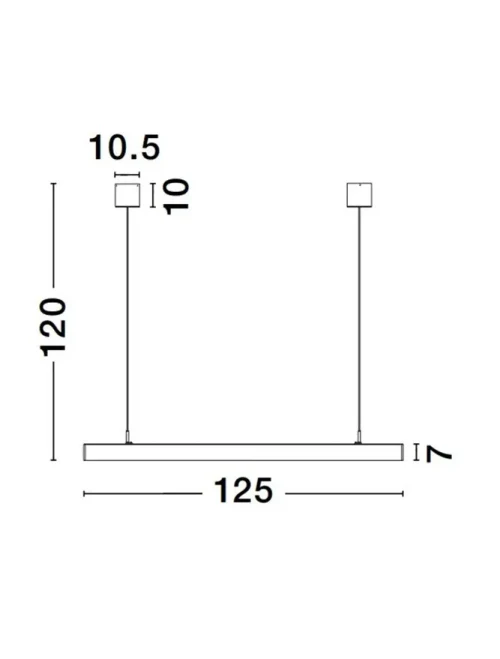 SMART%20LINA LED 16 W, 220-240 V, 960 lm, 4000K, IP20, UGR <8, CRI ≥90, dimmabil, aluminiu