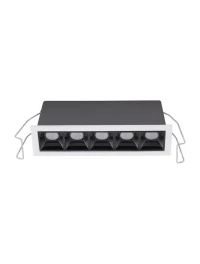 Spot AKIRA LED 11 W, 220-240 V, 743 lm, 3000K, IP20, UGR <19, CRI ≥80, aluminiu 2