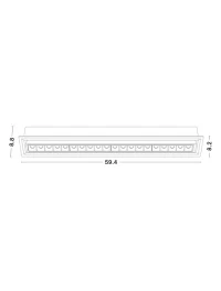 Spot CANTIA 30 W, 220-240 V, 2700 lm, 3000K, IP20, UGR <19, CRI ≥80, aluminiu 3
