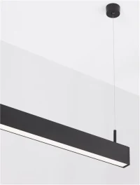 LINA 40 W, 220-240 V, 2800 lm, 4000K, IP20, UGR <19, CRI ≥90, aluminiu
