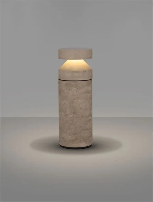 Stâlp BALMA LED 21 W, 220-240 V, 981 lm, 3000K, IP65, travertine