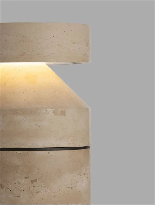 Stâlp BALMA LED 21 W, 220-240 V, 981 lm, 3000K, IP65, travertine