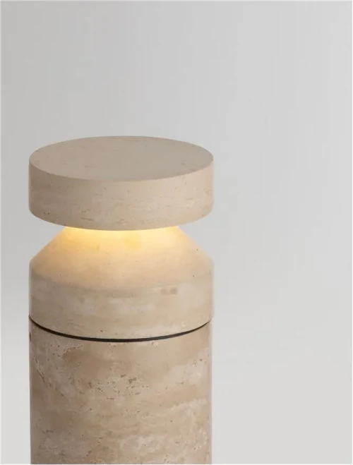 Stâlp BALMA LED 21 W, 220-240 V, 981 lm, 3000K, IP65, travertine