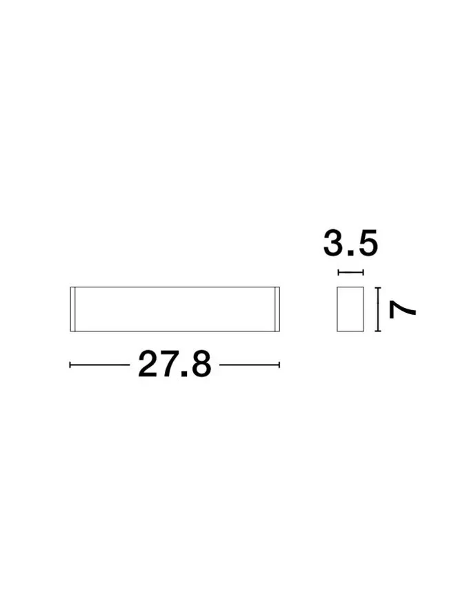 LINA LED 10 W, 220-240 V, 700 lm, 4000K, IP20, UGR <19, CRI ≥90, aluminiu 3