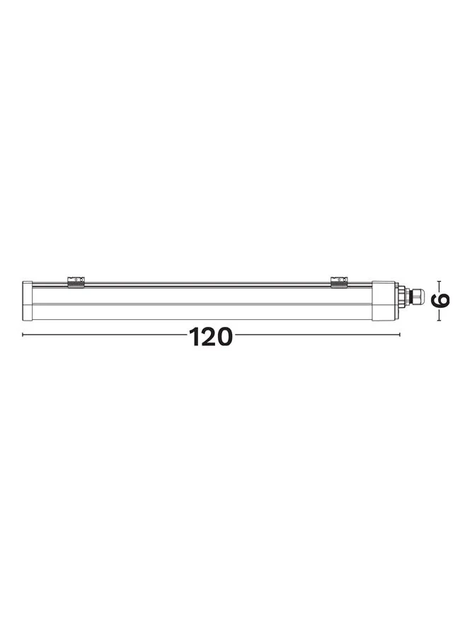 Dirpno LED 36 W, 220-240 V, 4757 lm, 4000K, IP65, CRI ≥80, pc 3