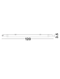 Cosio LED 18 W, 220-240 V, 4000K, IP65, CRI ≥80, pc 3