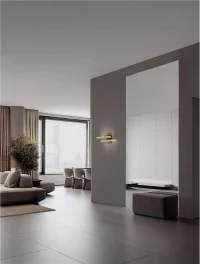 Aplică AMICA LED 12 W, 220-240 V, 510 lm, 3200K, IP20, dimmabil Triac, aluminiu, acril și oțel