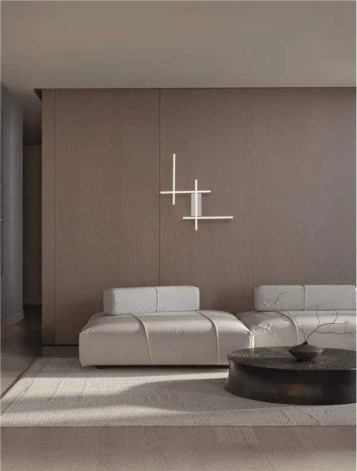 Aplică APECHO LED 34 W, 220-240 V, 1360 lm, 3200K, IP20, dimmabil Triac, aluminiu, acril și oțel