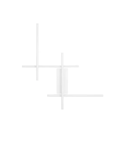 Aplică APECHO LED 34 W, 220-240 V, 1360 lm, 3200K, IP20, dimmabil Triac, aluminiu, acril și oțel