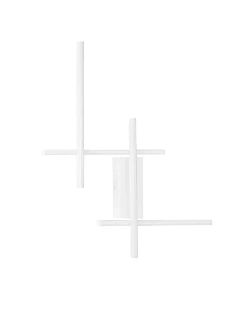 Aplică APECHO LED 34 W, 220-240 V, 1360 lm, 3200K, IP20, dimmabil Triac, aluminiu, acril și oțel