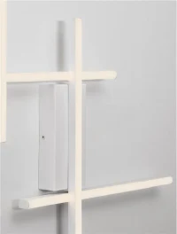 Aplică APECHO LED 34 W, 220-240 V, 1360 lm, 3200K, IP20, dimmabil Triac, aluminiu, acril și oțel 8