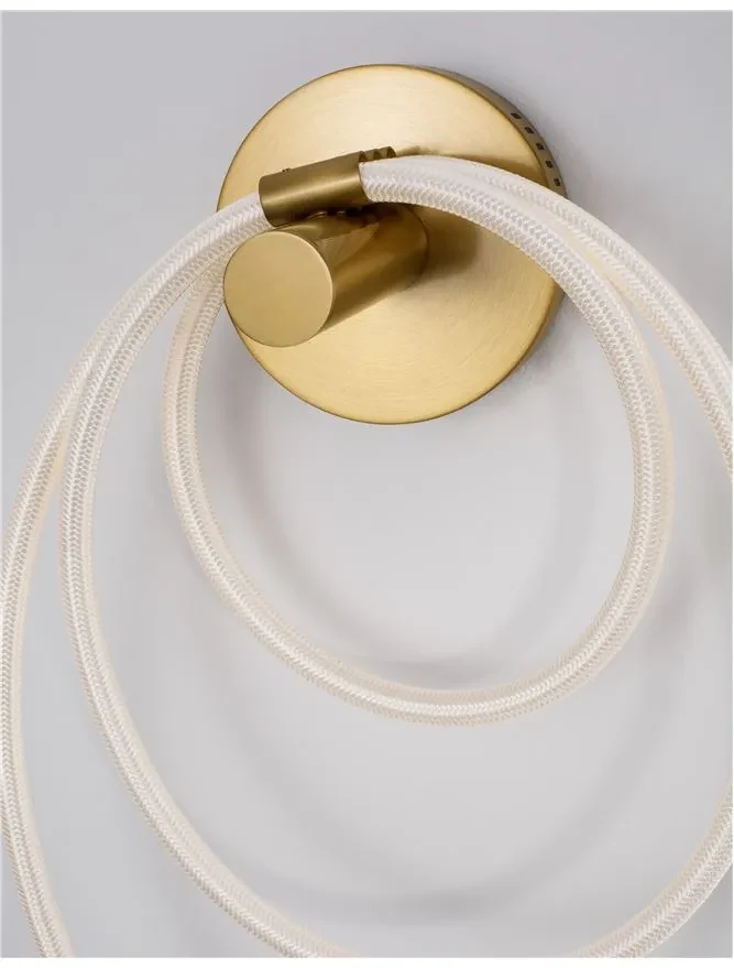 Aplică CERELIA LED 30 W, 230 V, 1861 lm, 3000K, IP20, silicon, metal și alamă 6