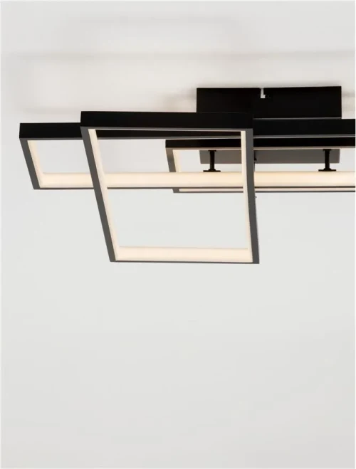 Aplică ALIS LED 48 W, 220-240 V, 2200 lm, 3200K, IP20, dimmabil Triac, aluminiu, acril și oțel