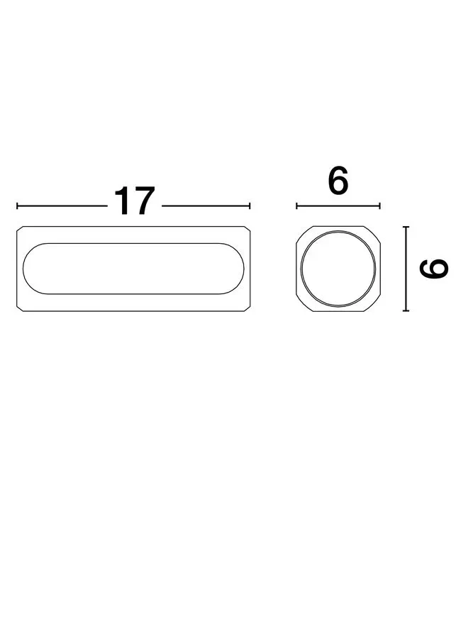Aplică ELLI LED 11 W, 220-240 V, 475 lm, 3000K, IP20, aluminiu 6