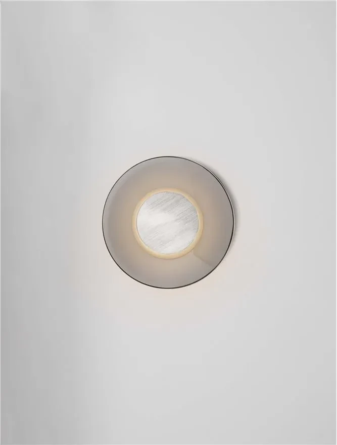 Aplică ESTI LED 17 W, 220-240 V, 248 lm, 3000K, IP20, aluminiu și sticlă 4