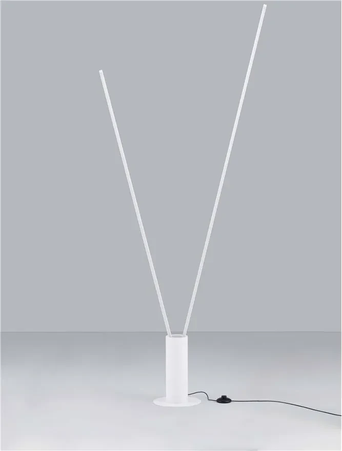 Lampadar KIMOLIA LED 49 W, 220-240 V, 3492 lm, 3000K, IP20, aluminiu 3